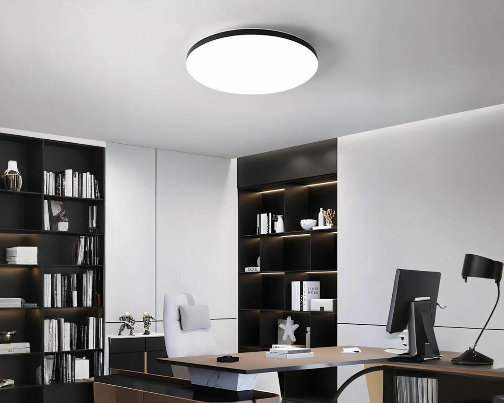 Lustre sans fil galette LED ultra-fine 2 cm