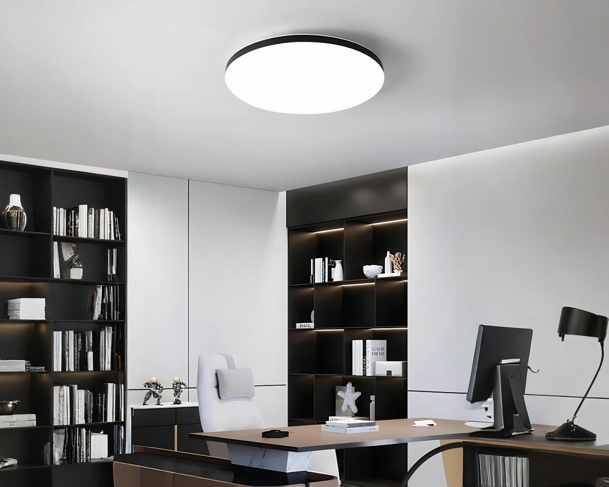 Lustre sans fil galette LED ultra-fine 2 cm