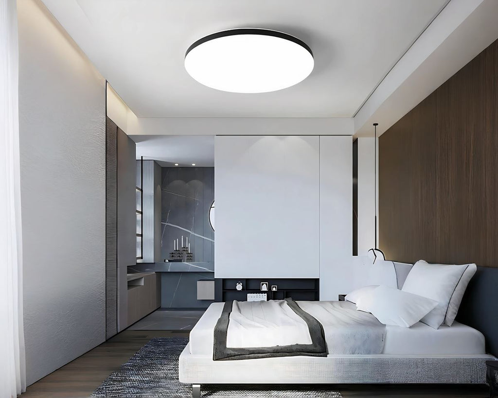 Lustre sans fil galette LED ultra-fine 2 cm, vue 3