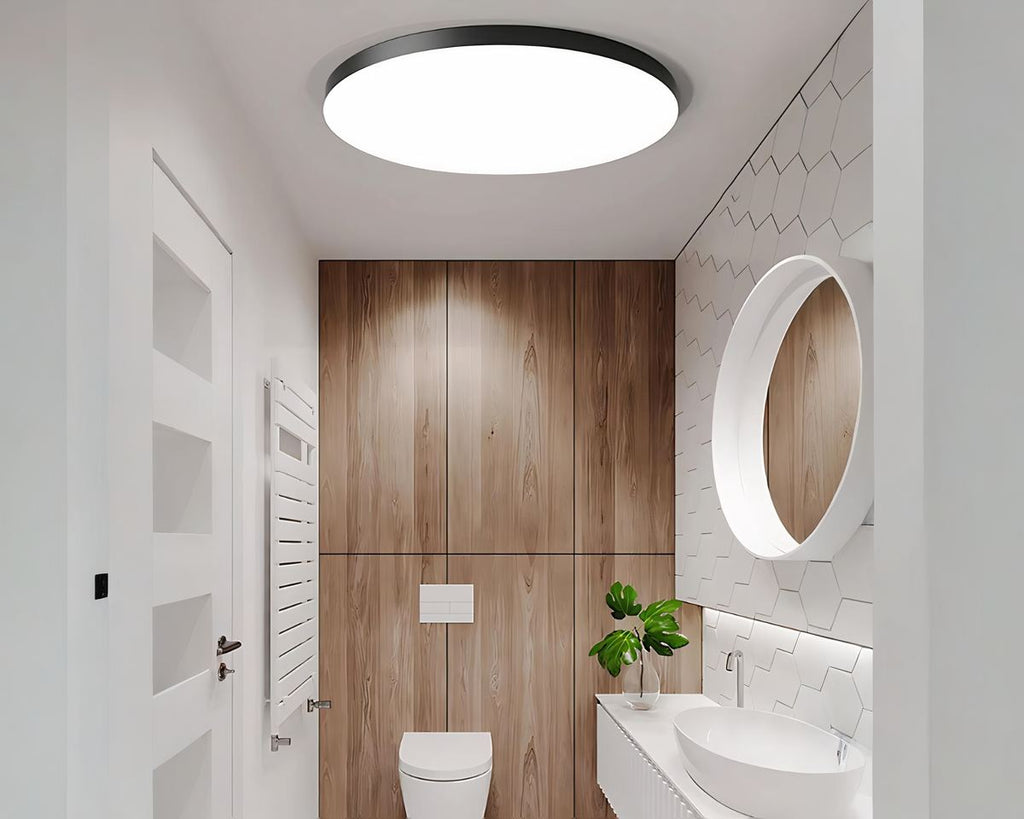 Lustre sans fil galette LED ultra-fine 2 cm, vue 5