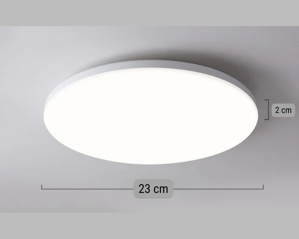 Lustre sans fil galette LED ultra-fine 2 cm, vue 6