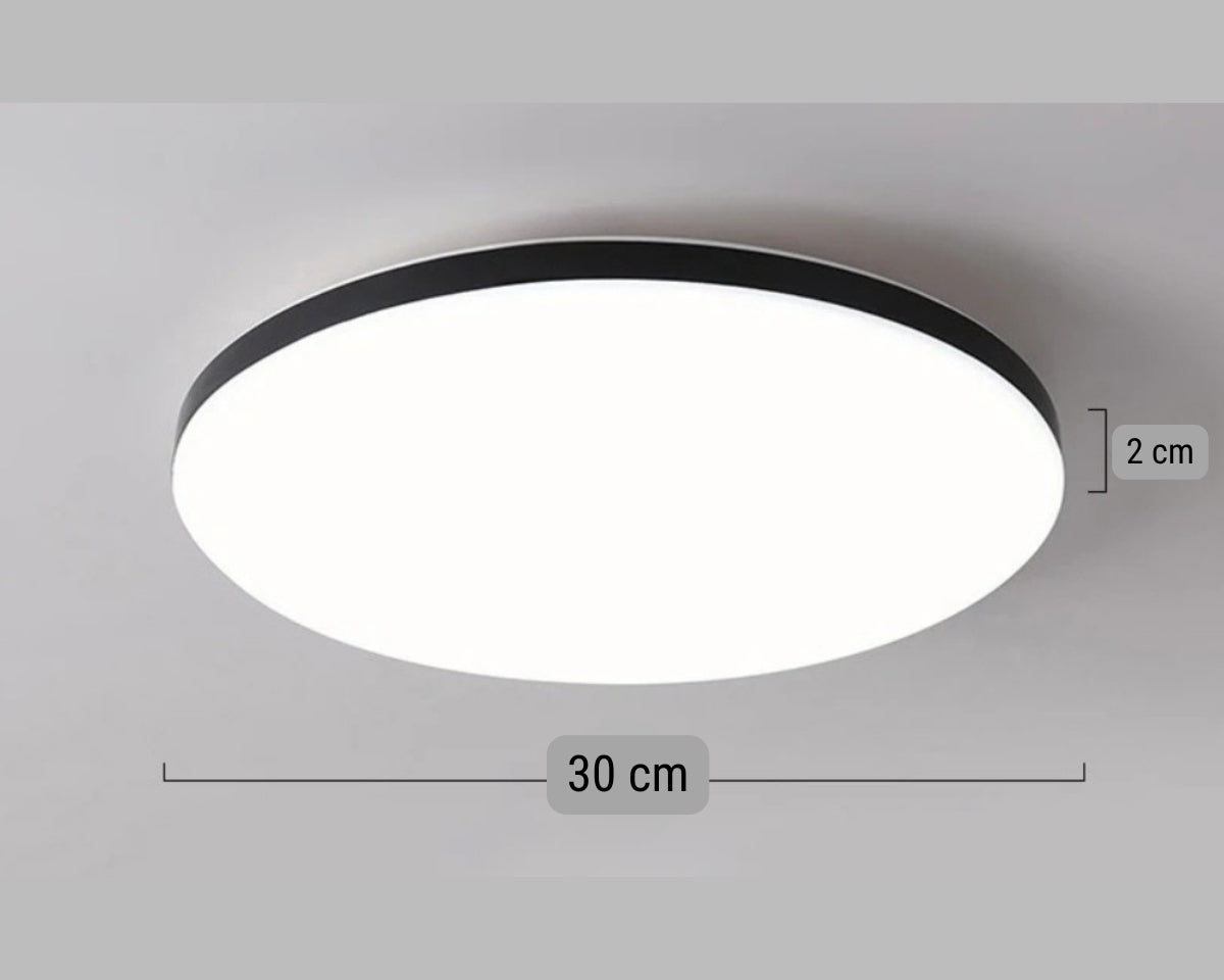 Lustre sans fil galette LED ultra-fine 2 cm, vue 10