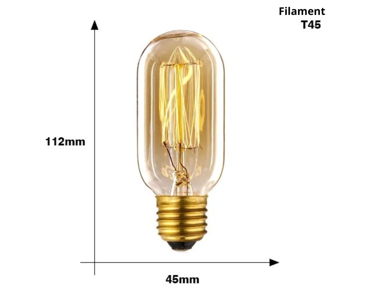 Ampoule pour lustre Edison à filament rétro, vue 10