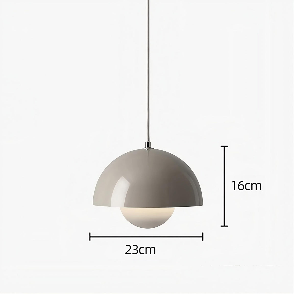 Lustre chambre ado bourgeon de fleur en métal coloré, vue 8