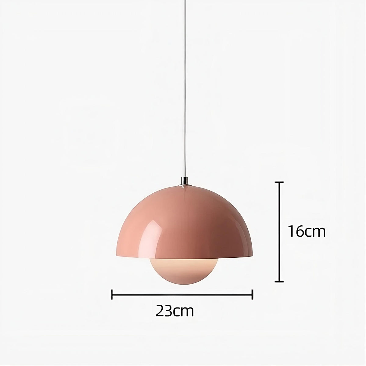Lustre chambre ado bourgeon de fleur en métal coloré, vue 11