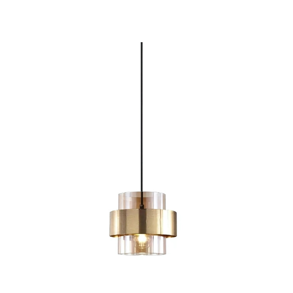 Lustre en verre globe transparent pour bureau, vue 6