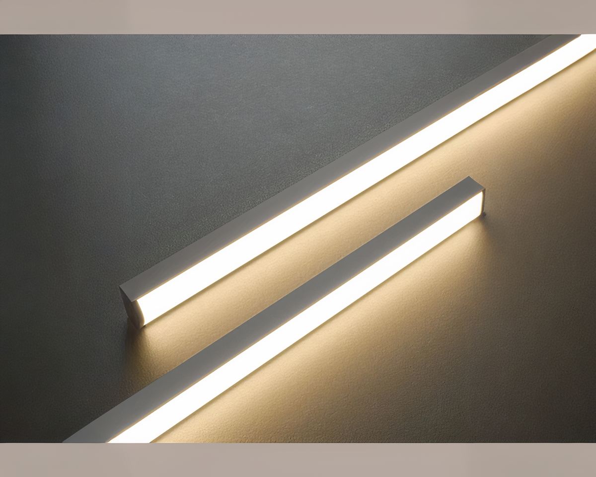 Lustre moderne à double barre et spots suspendus, vue 7
