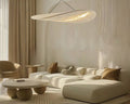 Lustre bohème en forme de nuage beige
