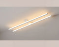 Lustre LED à double barre lumineuse en aluminium, vue 3