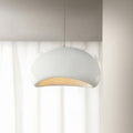 Lustre salle à manger Wabi Sabi en forme de chapeau blanc, vue 7