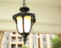 Lustre extérieur lanterne rétro noire IP44