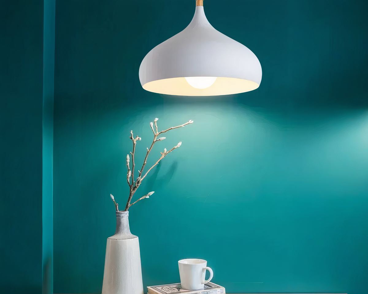 Lustre scandinave dôme haut en sept couleurs, vue 4