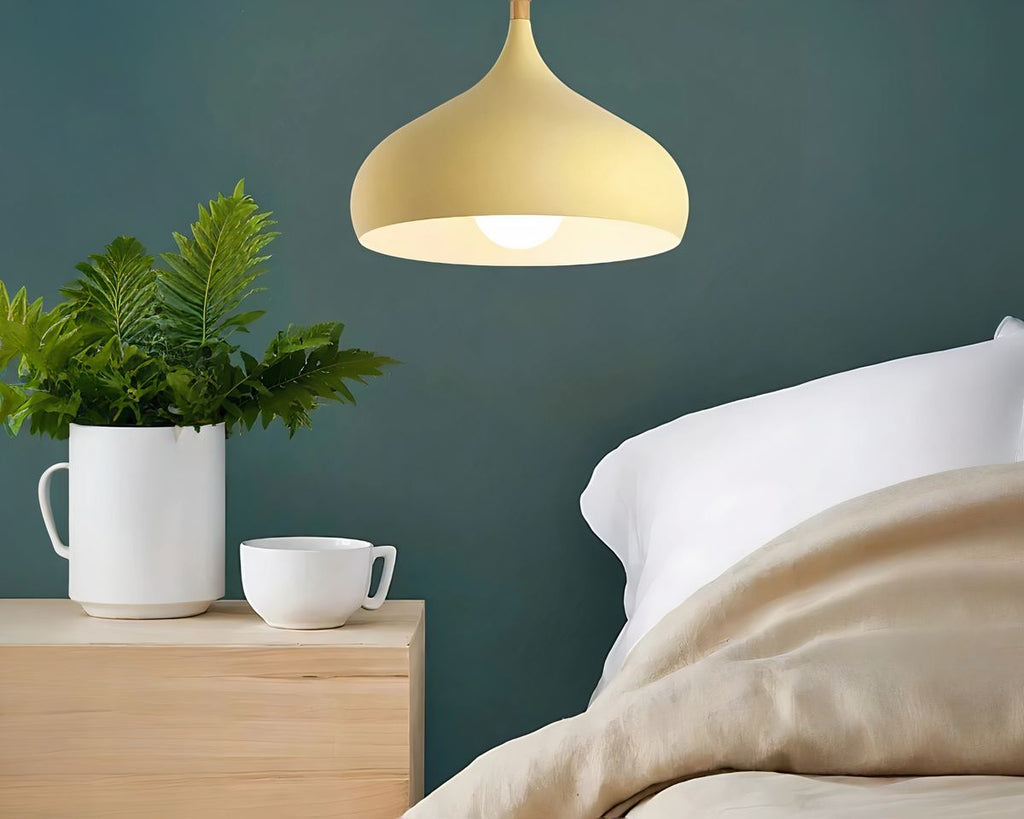 Lustre scandinave dôme haut en sept couleurs, vue 6