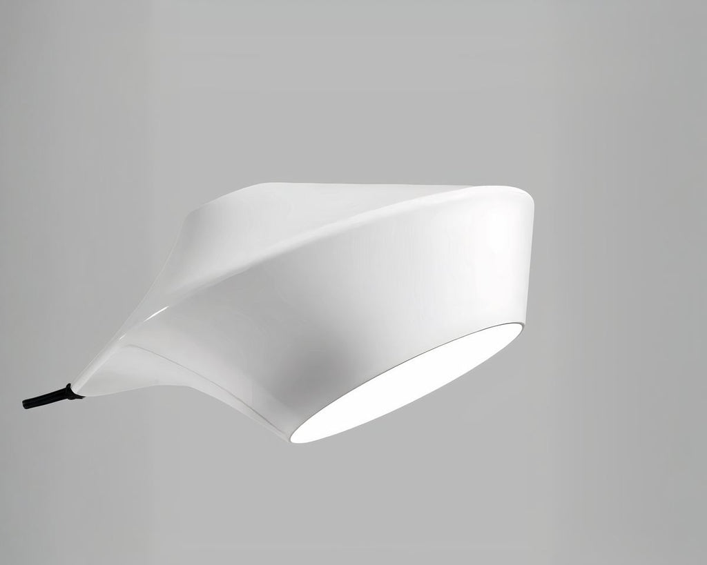 Lustre moderne à bras pivotants et abat-jour, vue 3