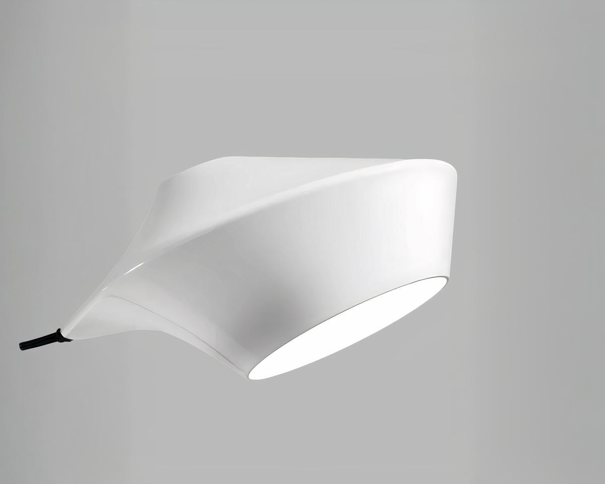 Lustre moderne à bras pivotants et abat-jour, vue 3