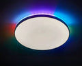 Lustre moderne plafonnier rond extra-plat multicolore