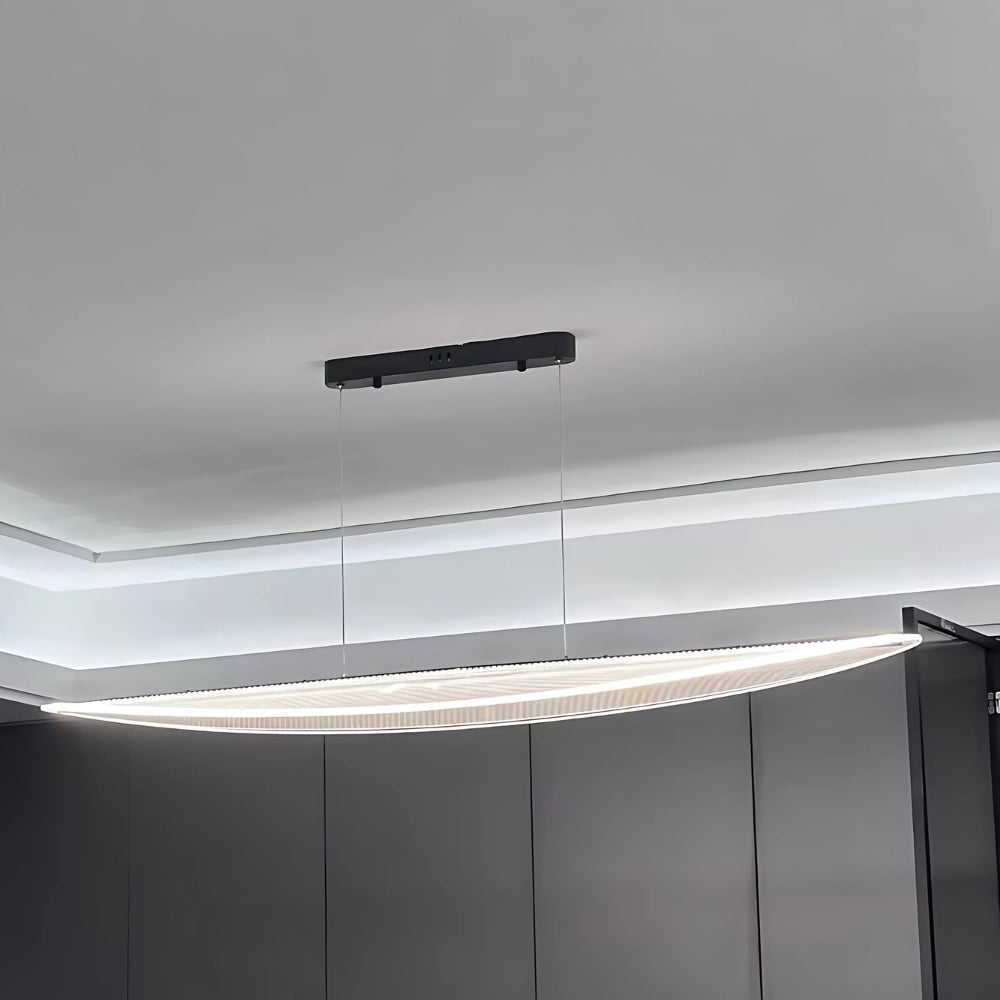 Lustre salle à manger linéaire en acrylique de 118 cm, vue 7