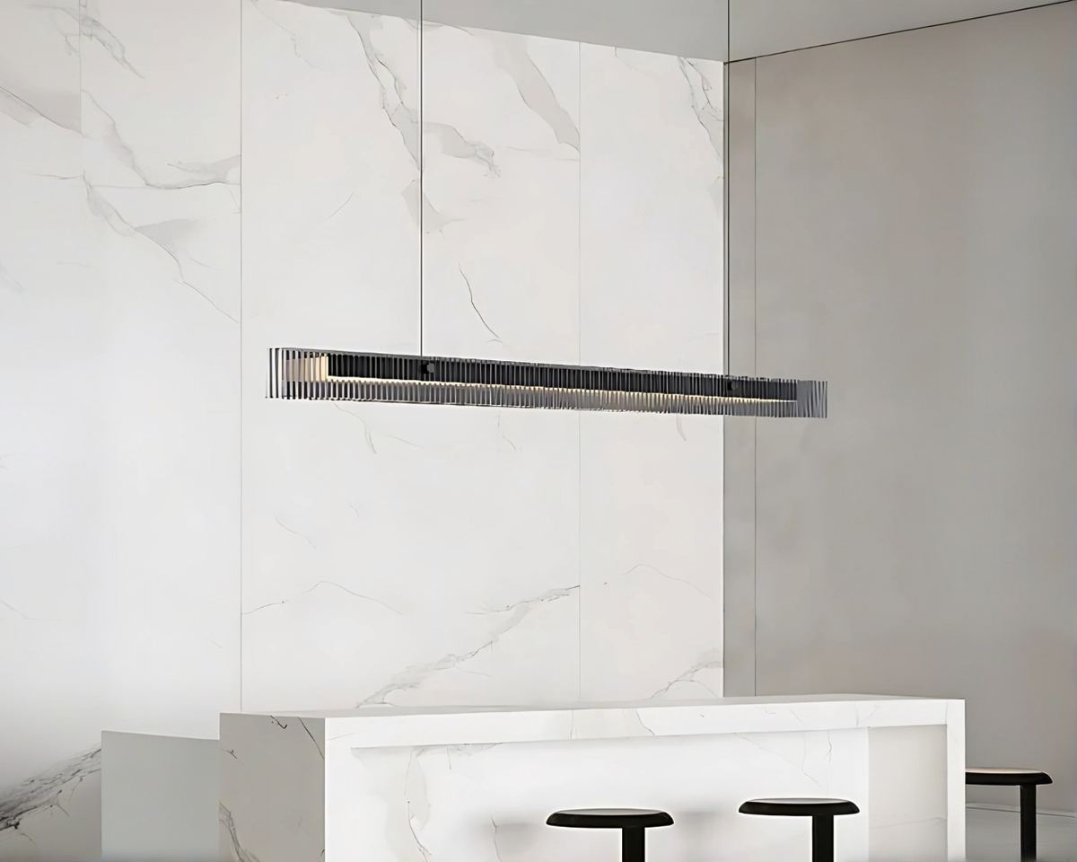 Lustre LED barre en acrylique de 120 cm