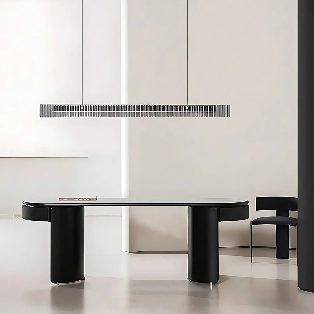 Lustre LED barre en acrylique de 120 cm, vue 4