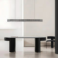Lustre LED barre en acrylique de 120 cm, vue 4