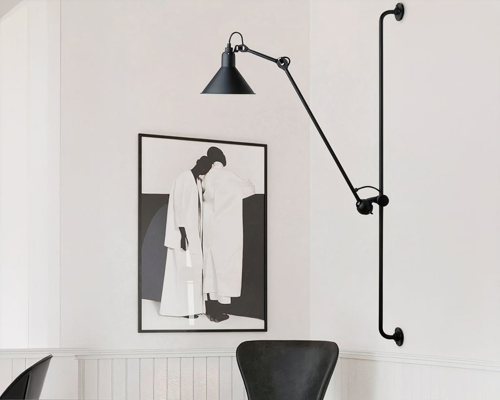 Lustre mural articulé façon lampe d'architecte, vue 4