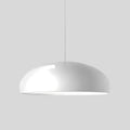 Lustre entrée abat-jour chapeau en métal coloré, vue 5