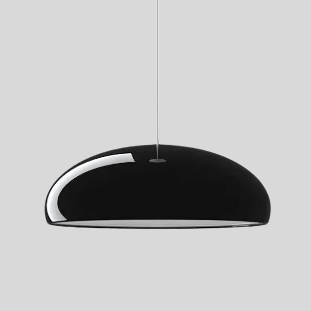 Lustre entrée abat-jour chapeau en métal coloré, vue 6