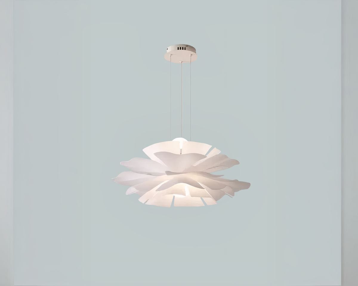 Lustre chambre cocooning à pétales superposés, vue 6