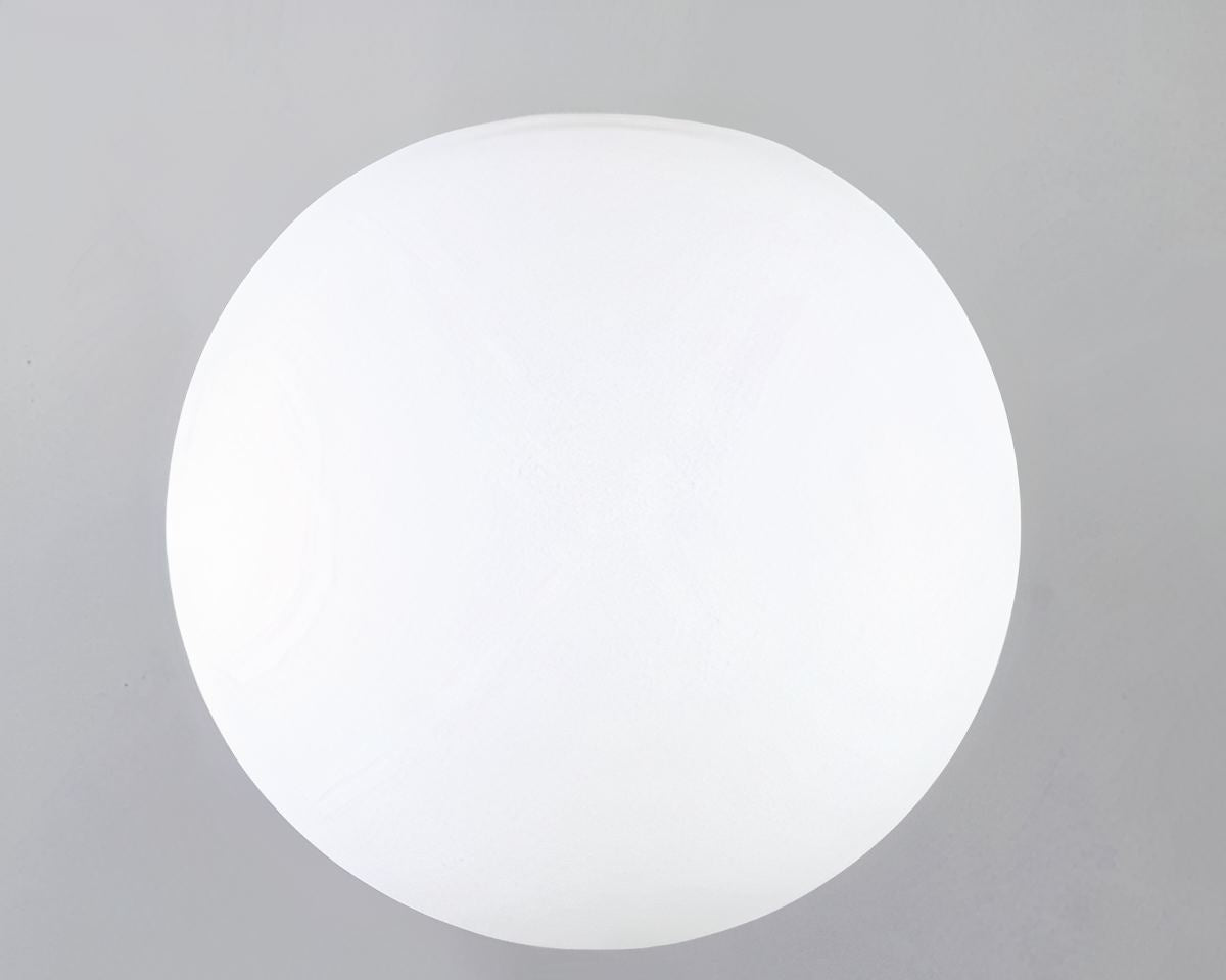 Lustre salle de bain sphère en verre effet cristal, vue 6