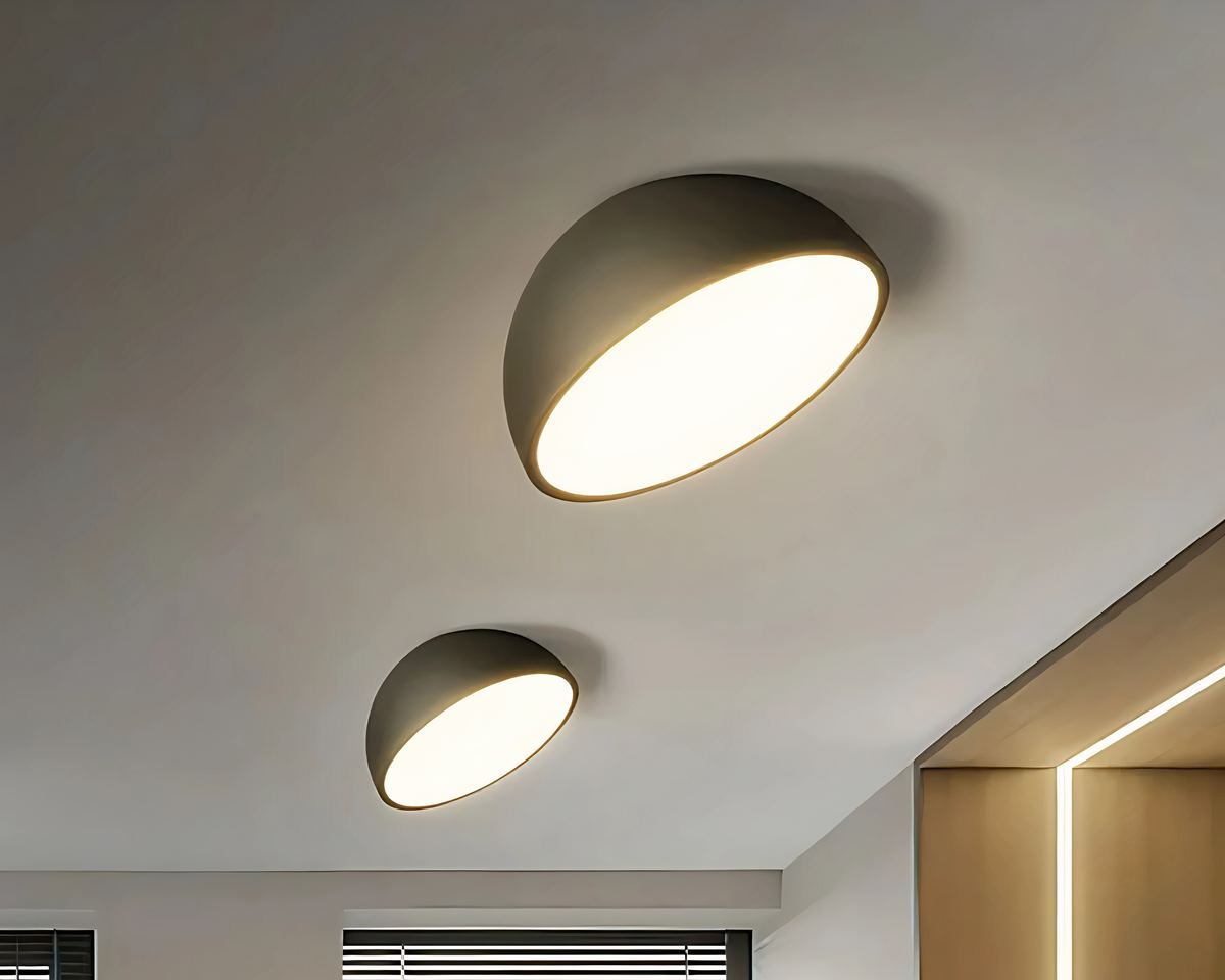 Lustre salle de bain en demi-cercle, fer forgé et acrylique, vue 6