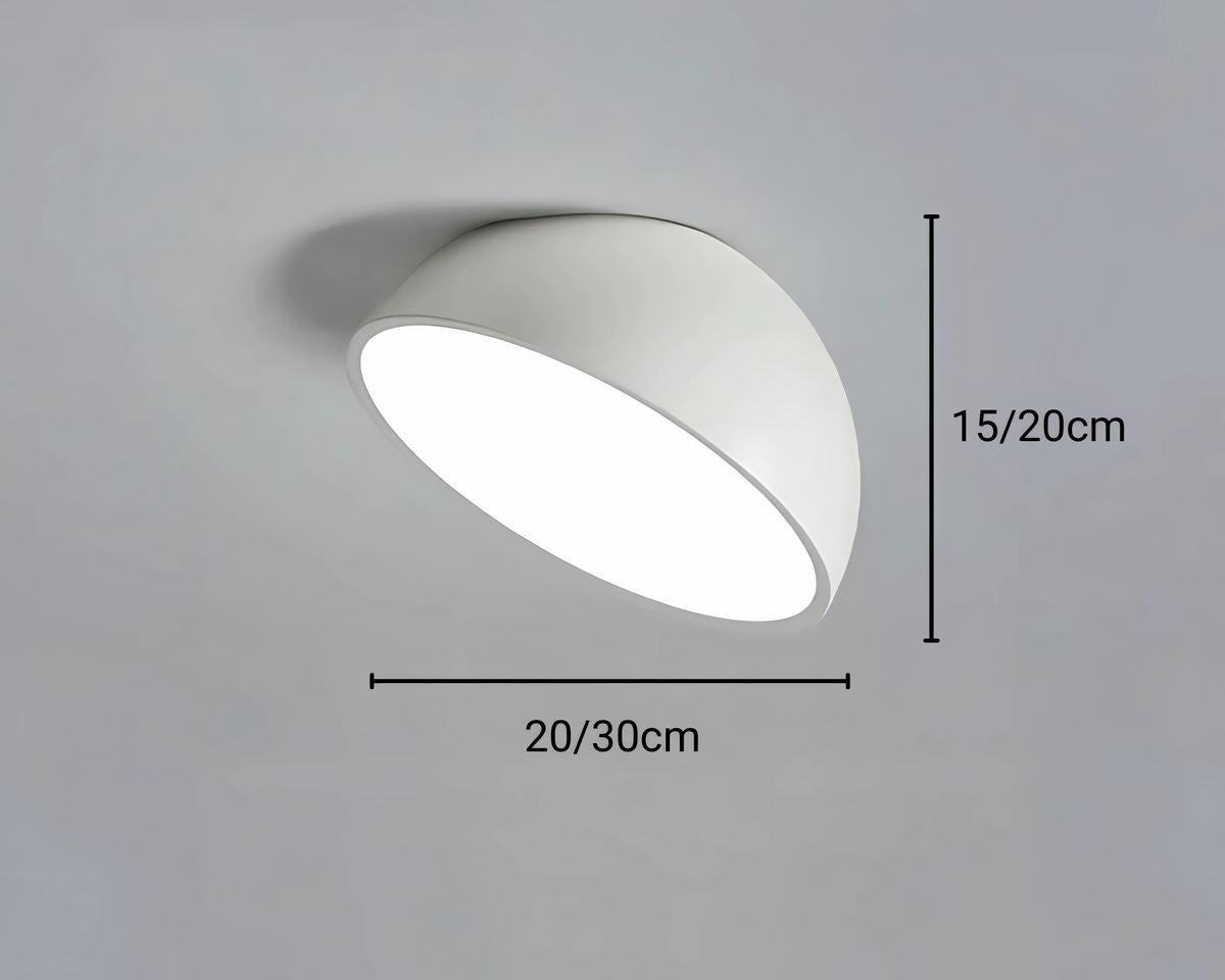 Lustre salle de bain en demi-cercle, fer forgé et acrylique, vue 7