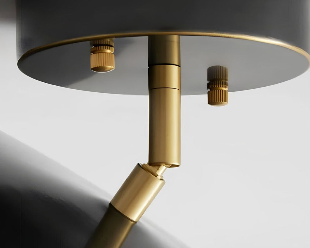 Lustre salle de bain plafonnier rond orientable, vue 6