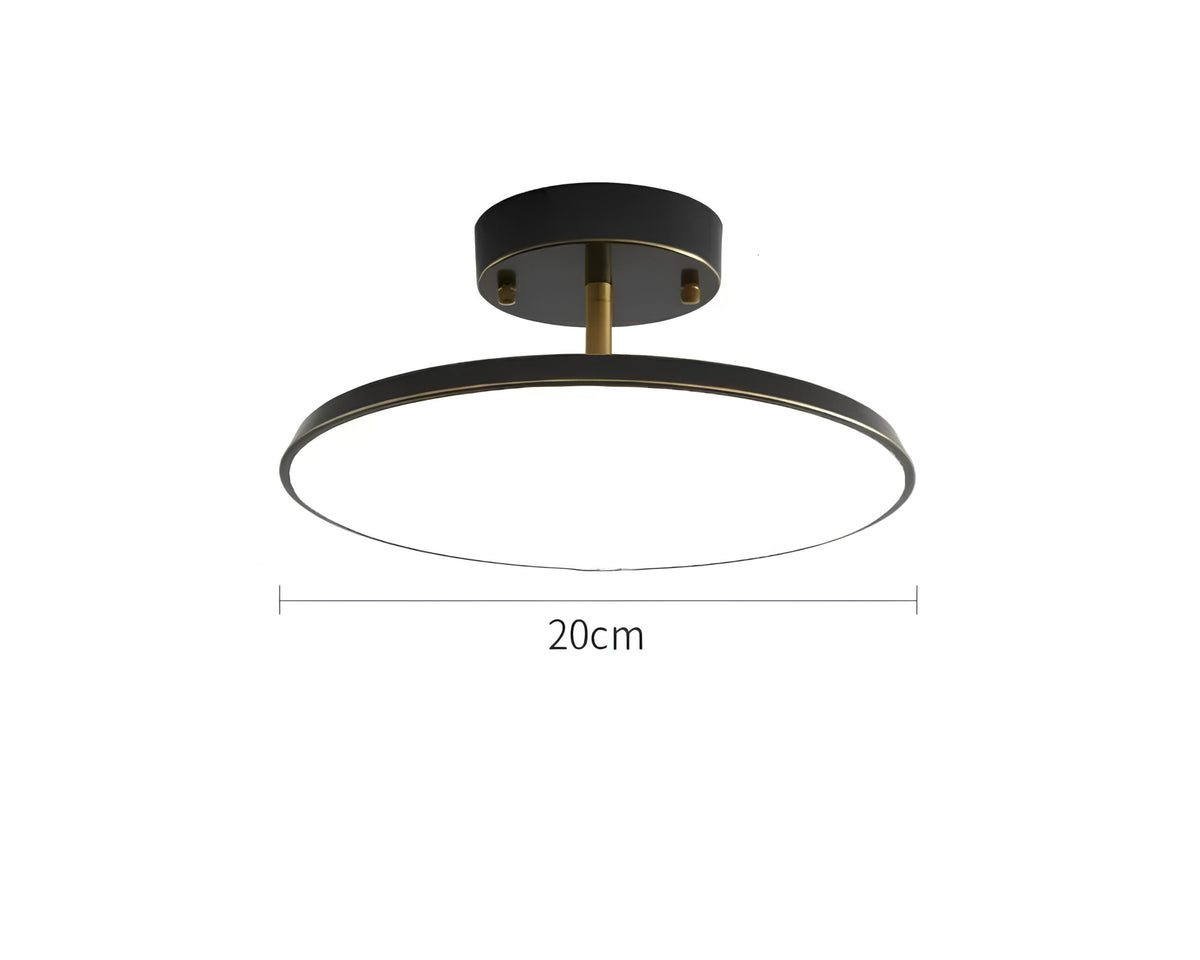 Lustre salle de bain plafonnier rond orientable, vue 11