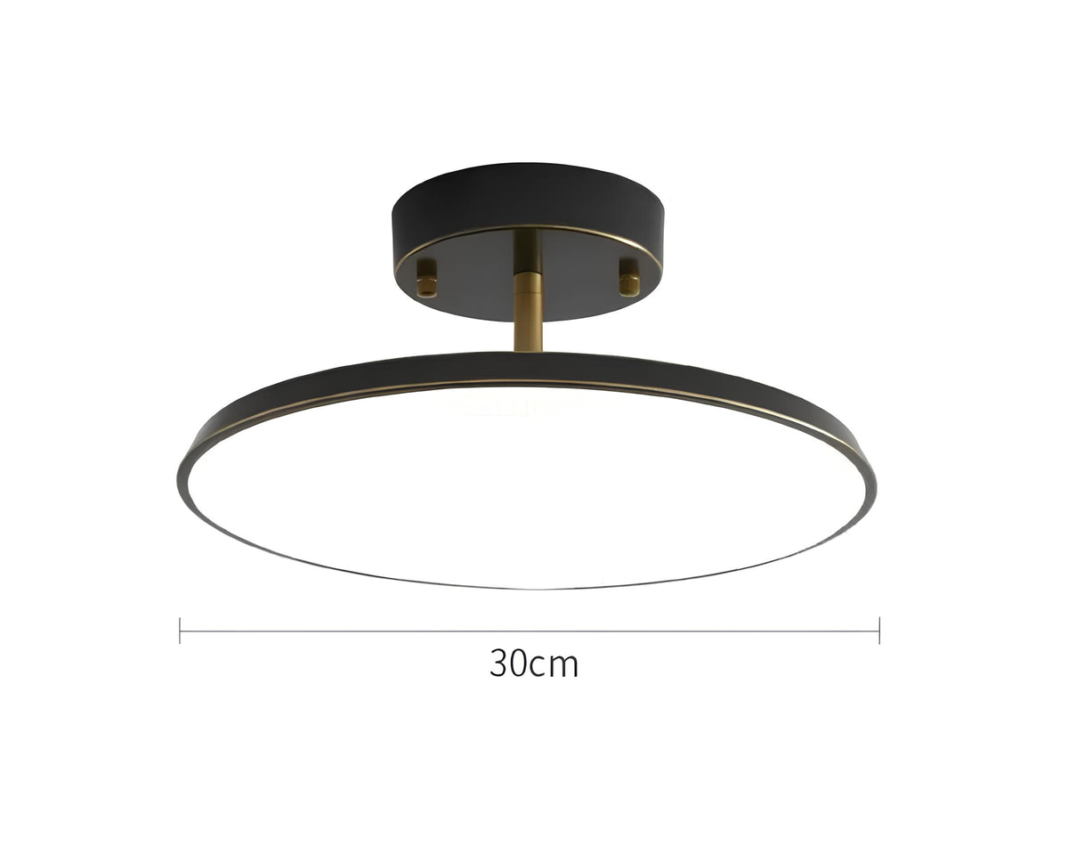 Lustre salle de bain plafonnier rond orientable, vue 12