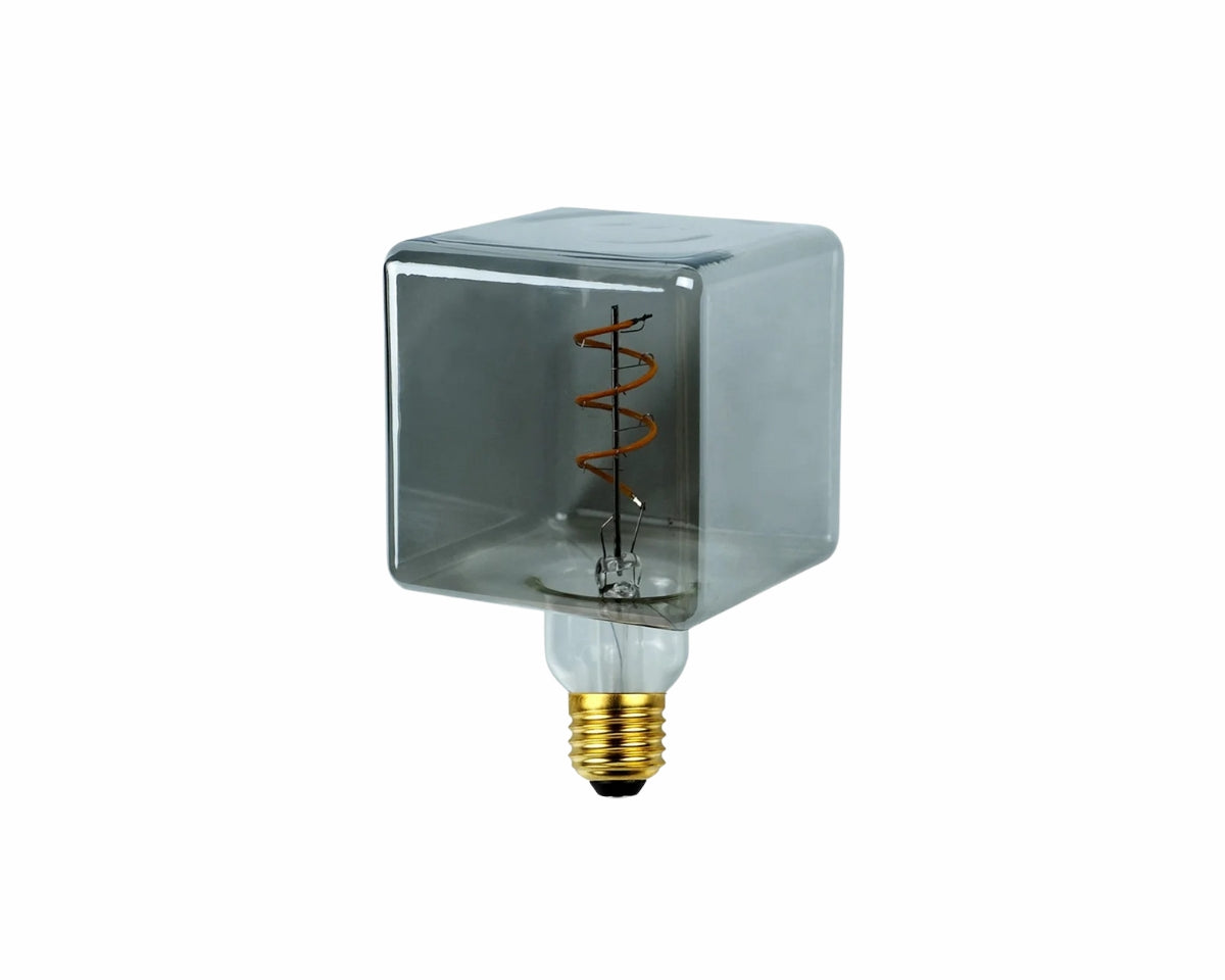 Lustre design ampoule géante carrée à filament, vue 11