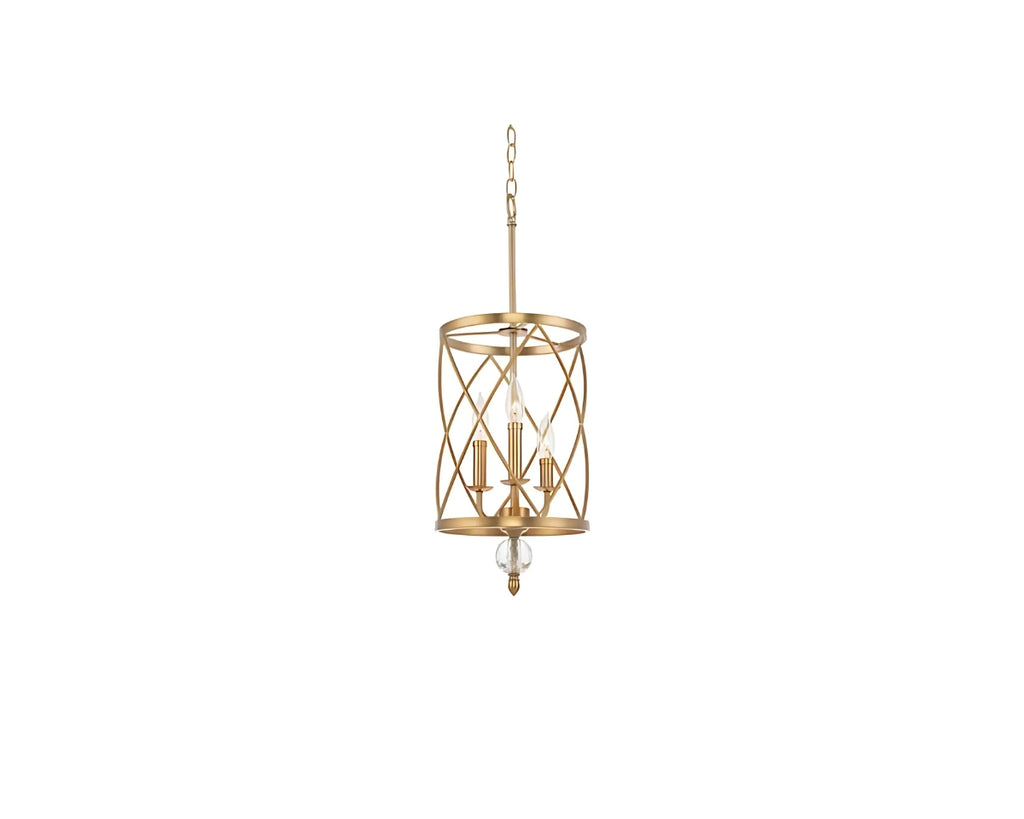 Lustre classique à bougies sur couronne en métal, vue 7