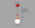Lustre chambre de bébé multicolore façon bilboquet, vue 10