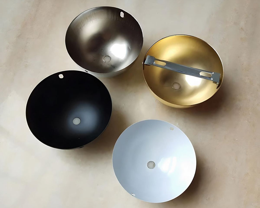 Cache plafond pour lustre en dôme, vue 2