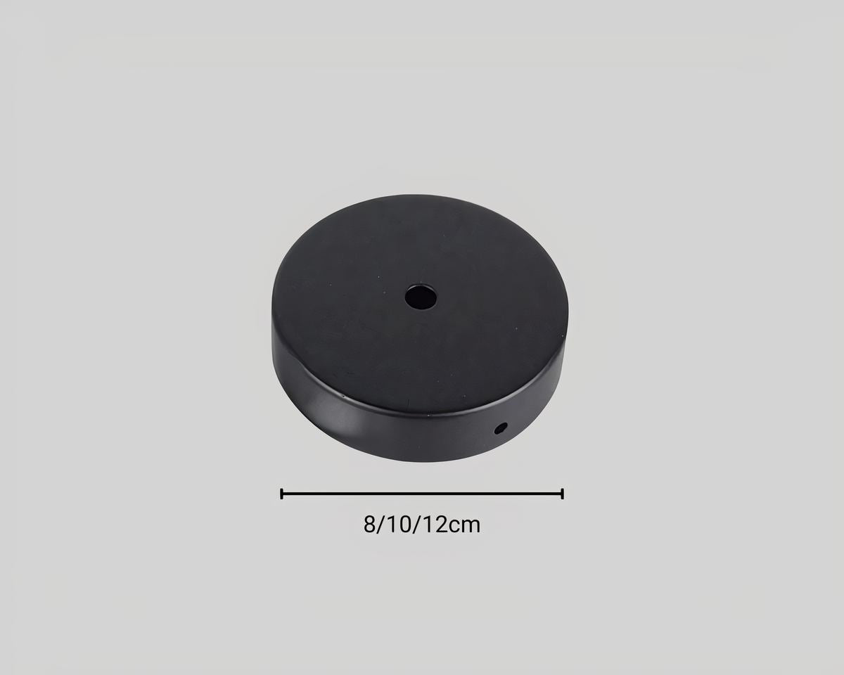 Cache plafond pour lustre plat en métal, vue 6