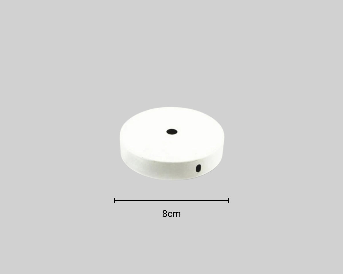 Cache plafond pour lustre plat en métal, vue 10