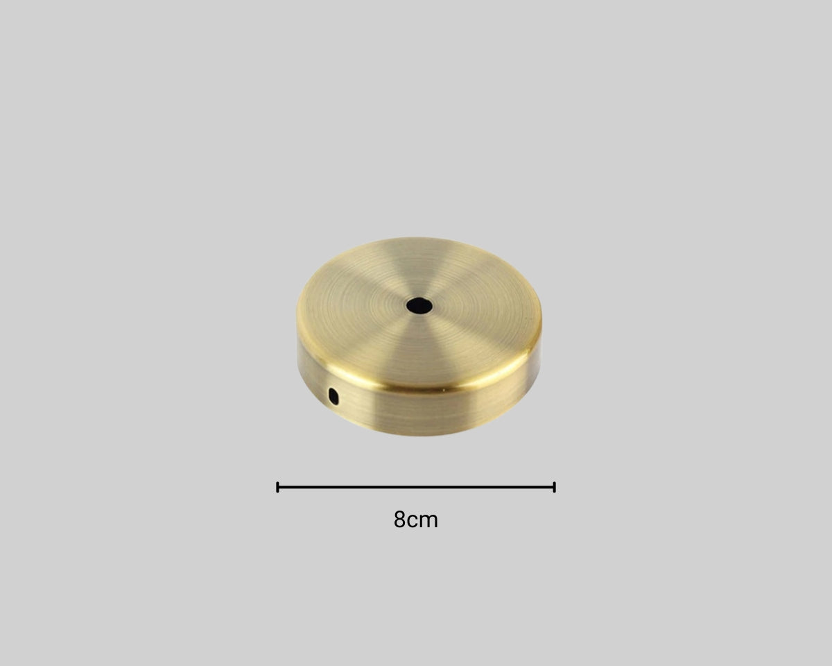 Cache plafond pour lustre plat en métal, vue 13