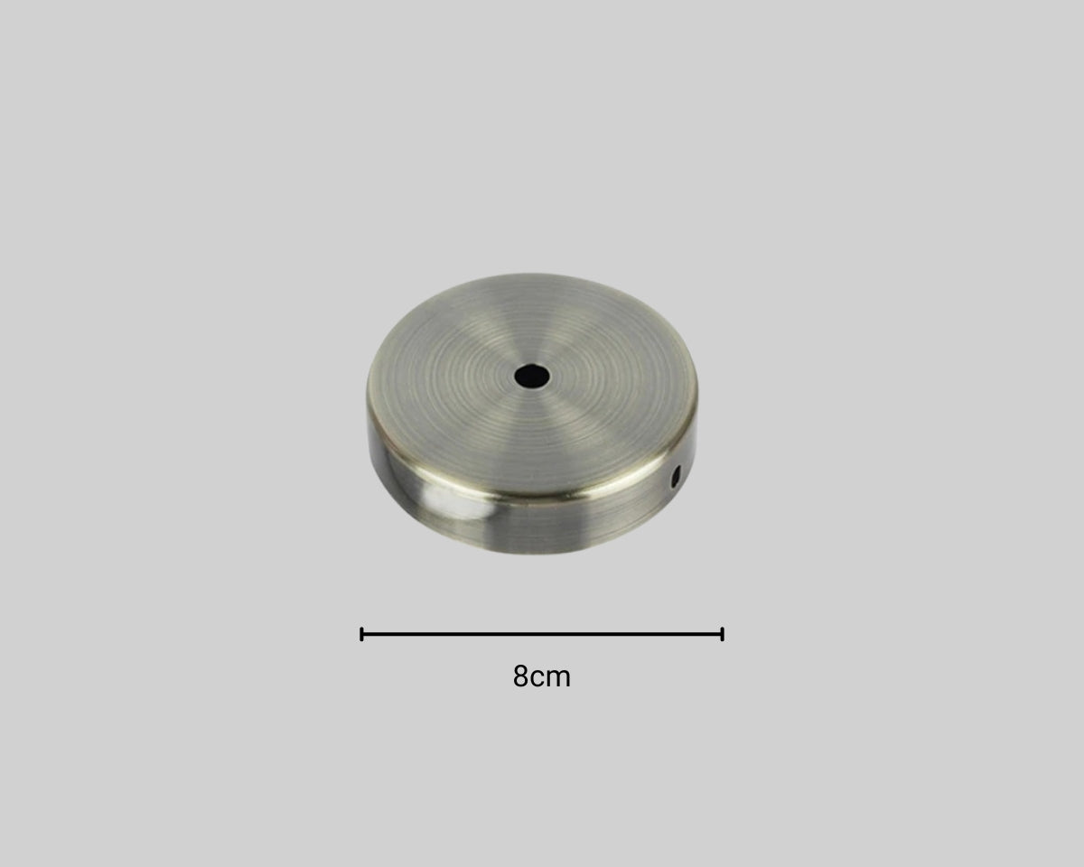 Cache plafond pour lustre plat en métal, vue 16