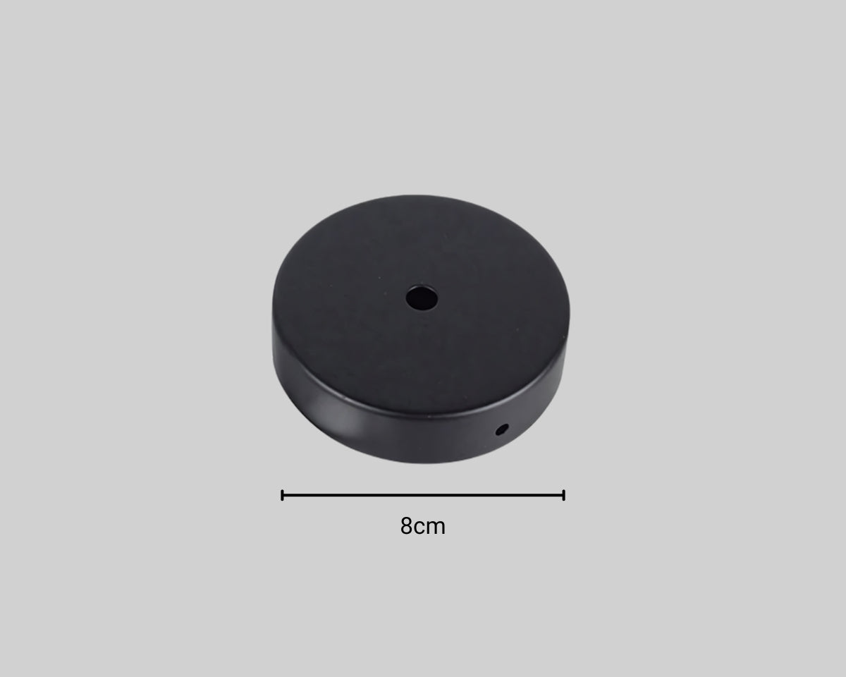 Cache plafond pour lustre plat en métal, vue 19