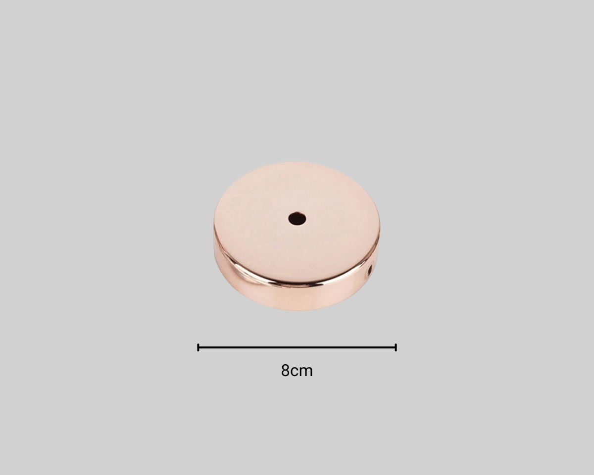 Cache plafond pour lustre plat en métal, vue 22
