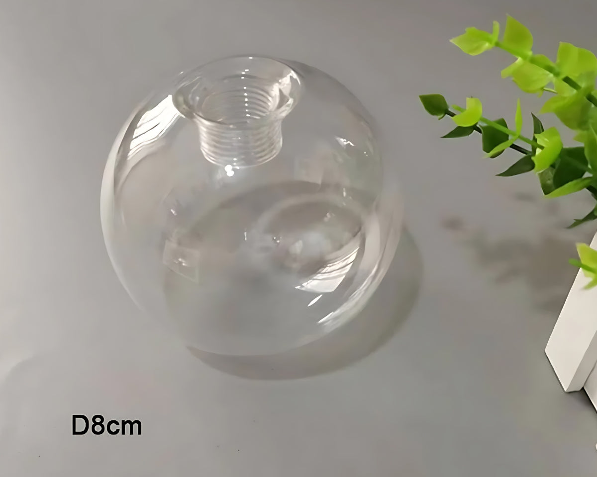 Globe en verre transparent pour lustre, vue 10