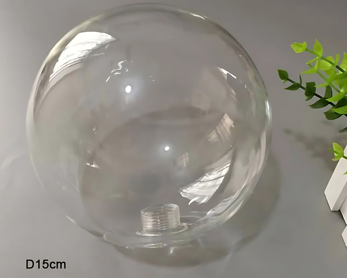 Globe en verre transparent pour lustre, vue 12