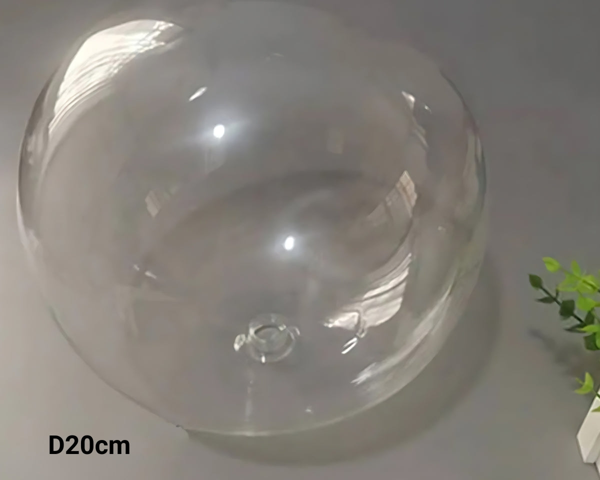 Globe en verre transparent pour lustre, vue 13