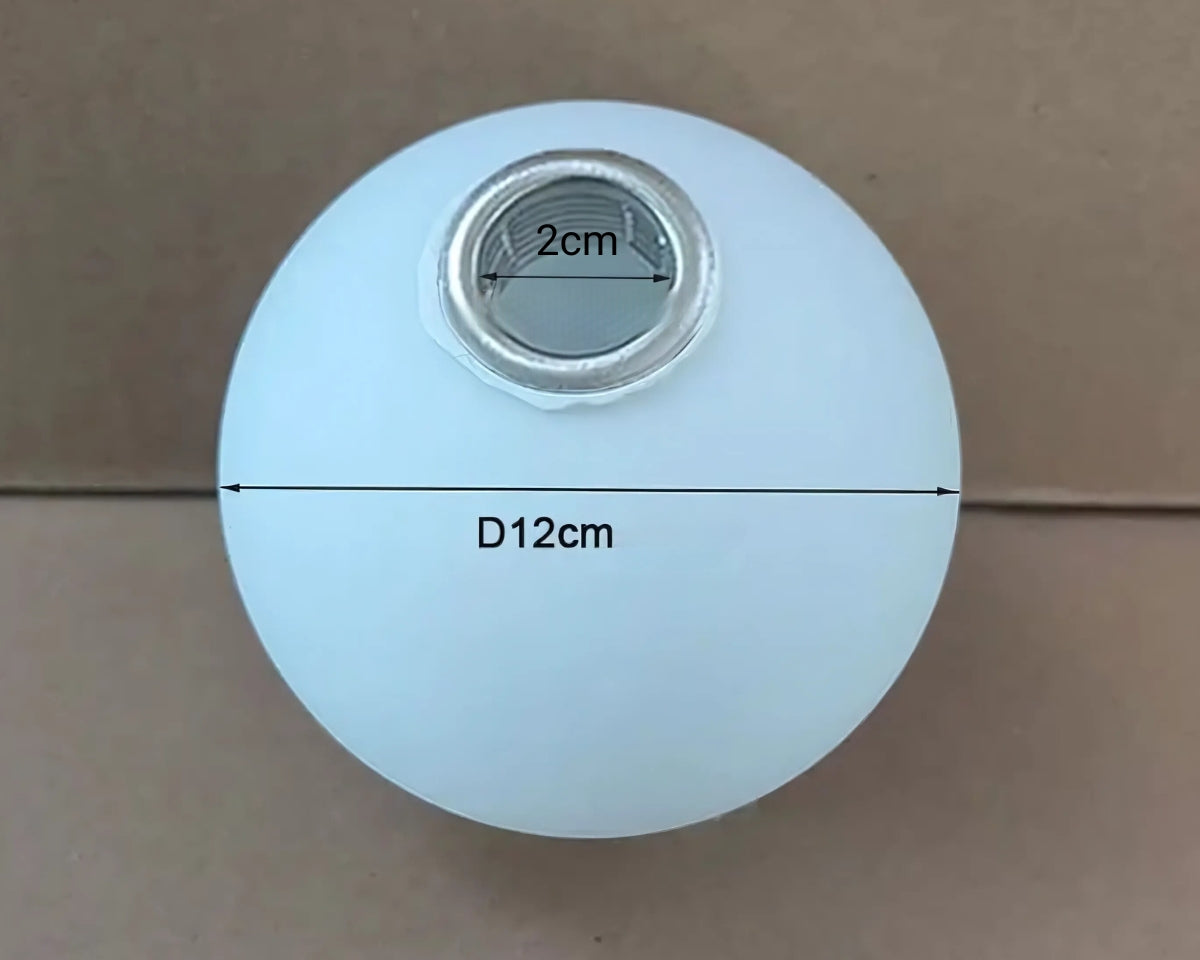 Boule en verre pour lustre, cristallin clair, vue 7