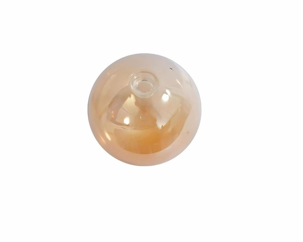 Globe en verre ambré pour lustre, vue 3