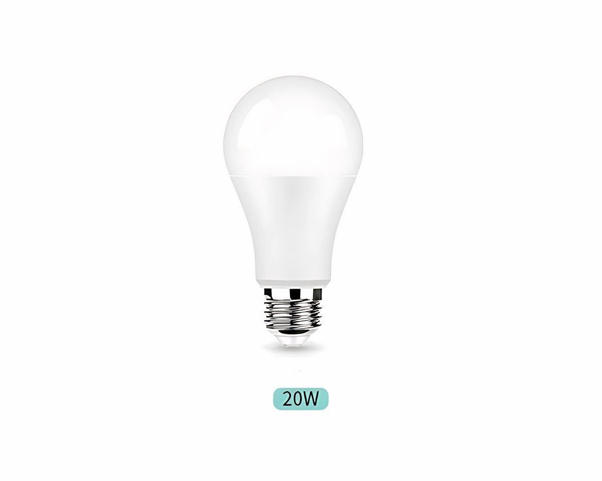 Lot de 6 ampoules LED E27 pour lustre, trois teintes